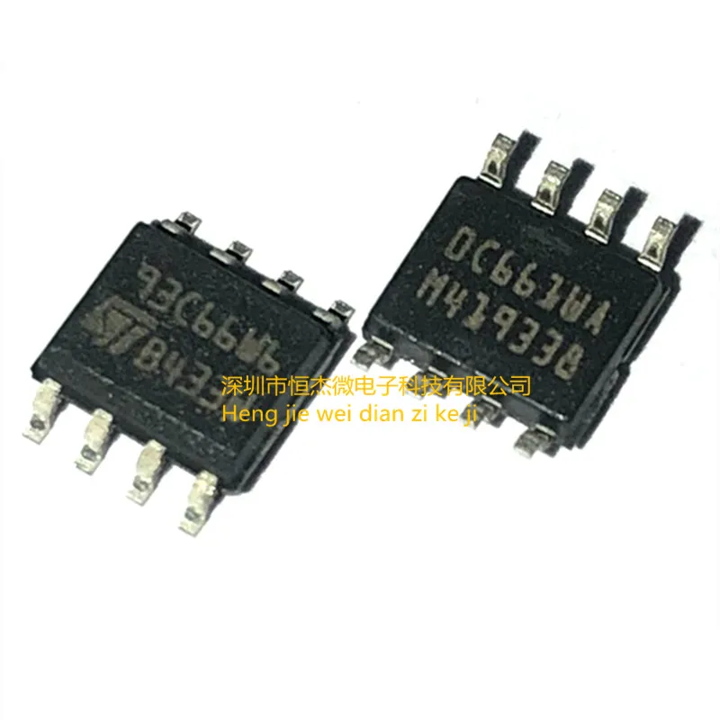 10VNT/ Naujas originalus importuotų M93C66-WMN6TP 93C66WP saugojimo chip SOP-8 SMD