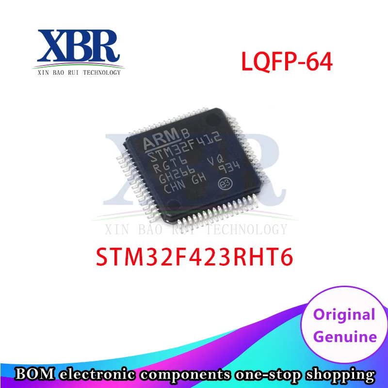 1Pcs - 5vnt STM32F423RHT6 LQFP-64 Puslaidininkiai Įterptųjų Procesoriai & Valdytojai Microcontrollers - MCU