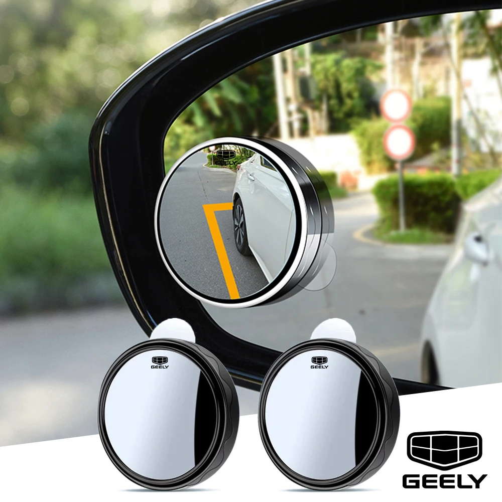 2vnt automobilių gyvis veidrodis Small blind spot veidrodėlis, skirtas geely 