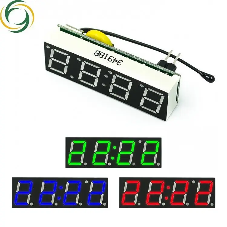 3 1. LED DS1302 RX8025T Skaitmeninis Laikrodis, Temperatūra Įtampos Modulis 
