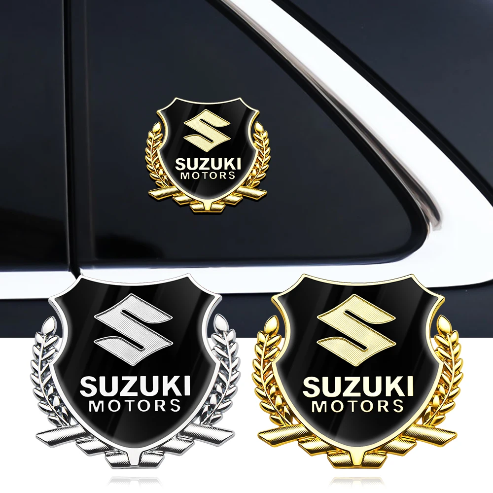 3D Metalo Ženklelis Stiliaus Lipdukai, Emblemos Auto Langų Dekoro Lipduko Apdailos Reikmenys Suzuki Swift grant Vitara Jimny Baleno