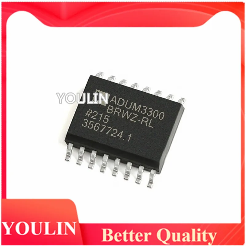 3pcs Naujas originalus produktas ADUM3300 ADUM3300BRWZ chip SOP-16 trijų kanalų skaitmeninis izoliatorius IC