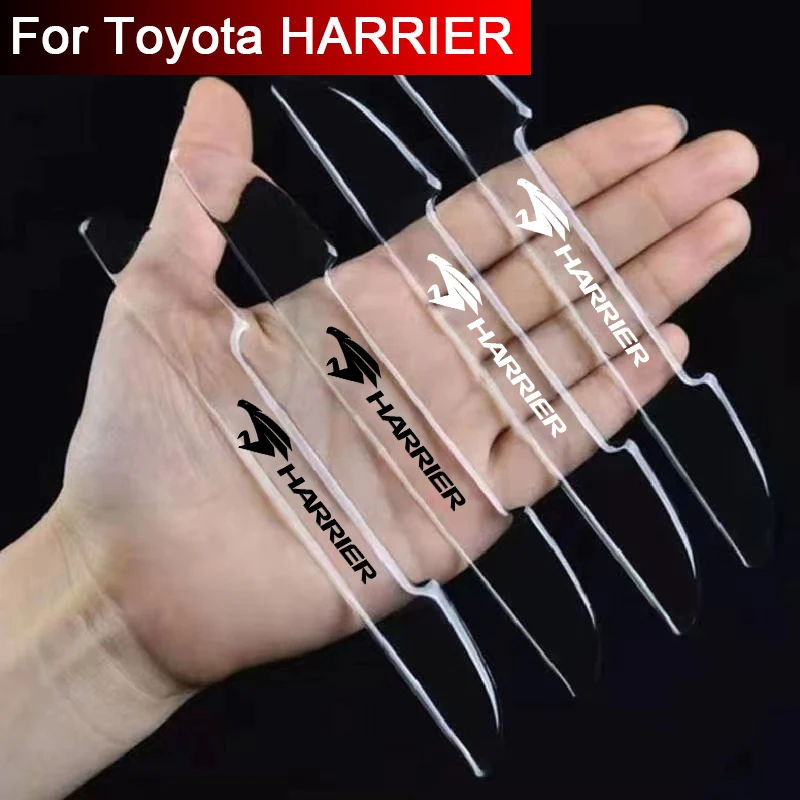4pcs Automobilio Duris Anti-susidūrimo juostelės apdaila modifikacija, Toyota HARRIER Auto Priedai