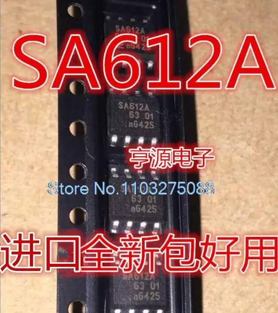 (5VNT/LOT) SA612 SA612A SA612ADR SOP8 SA614AD SOP16 Naujas Originalus Akcijų Galia lustas