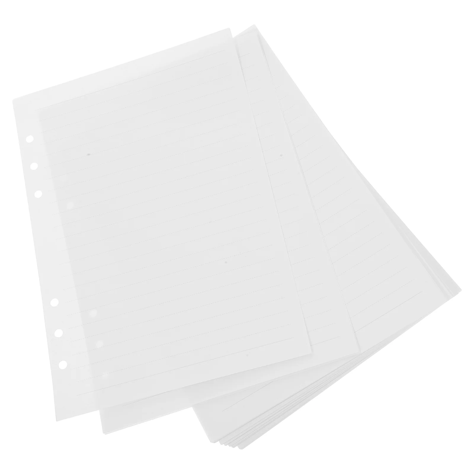80 Lapų Sąsiuvinis Įdėkite Popieriaus Papildymo Rišiklio Popieriaus Notepad Pakeitimo Įdėklai (A5)