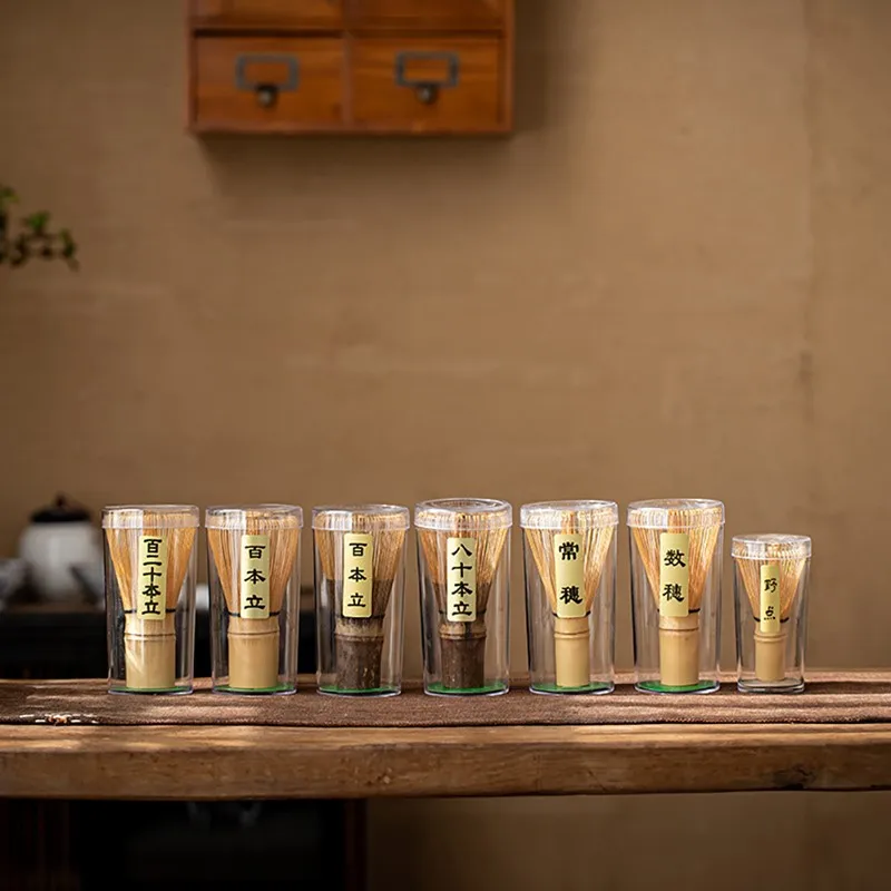 Kavos Ir Žaliosios Arbatos Teptuku Japonijos Ceremonija Bambuko Matti Praktinių Miltelius Suplakite Chasen Įrankis Šlifavimo Šepečiai Arbatos Įrankiai