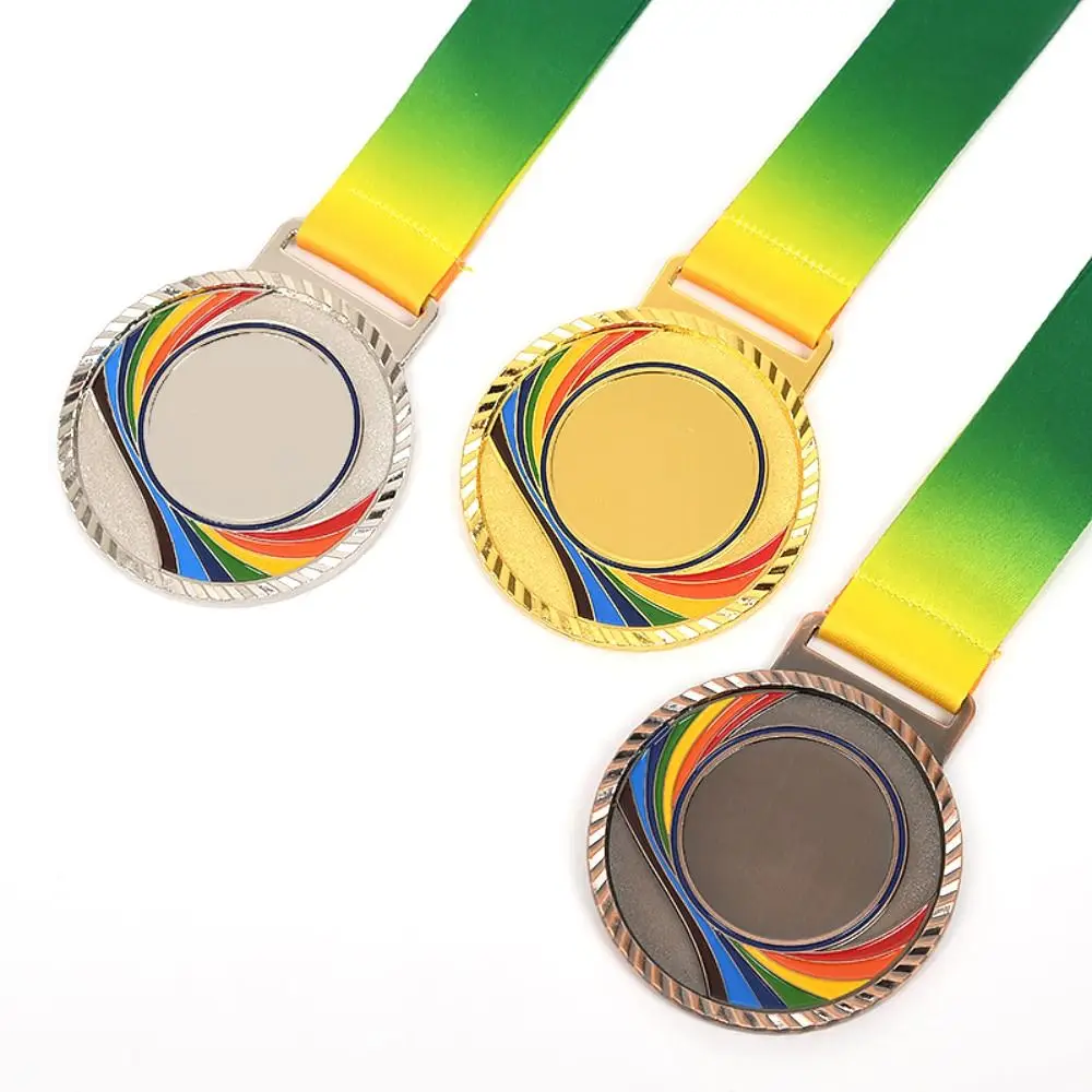 Konkursų Prizais, Aukso, Sidabro Ir Bronzos Apdovanojimą Žaidimai Suvenyrų Skatinti Ženklelis Nugalėtojas Medaliai Metalo Mokyklos Naudingas Tiekimo