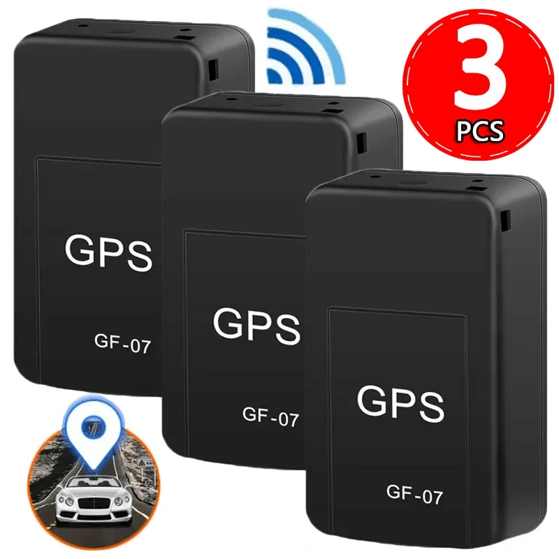 Mini GF-07 Automobilių GPS Tracker Real Time Stebėjimo Anti-Theft Anti-lost Klavišą Pet Locator Stipraus Magnetinio Kalno SIM Pranešimų Positioner