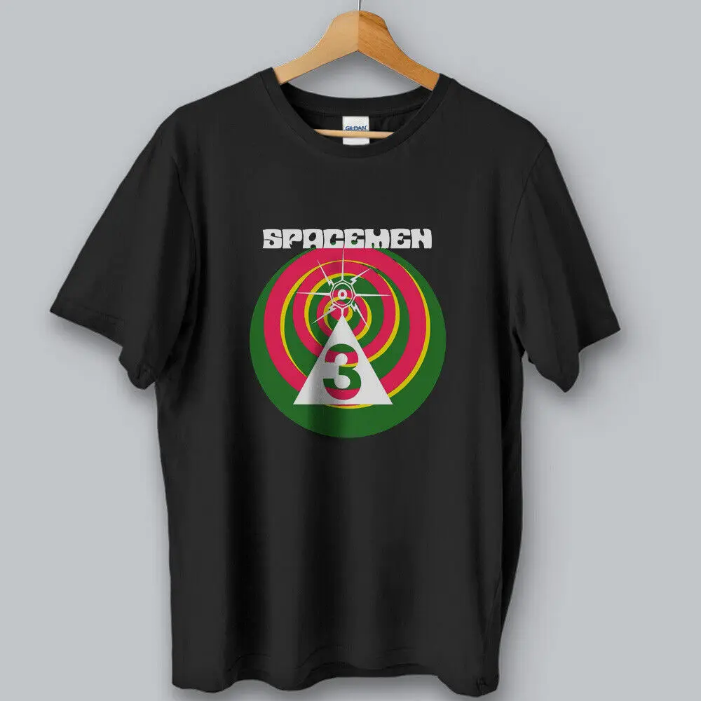 NAUJAS 1993 Spacemen 3 Band T-shirt juoda