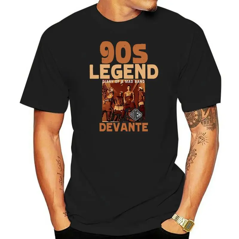 Naujas Vintage Jodeci Devante T-Shirt Dydis S-2Xl Juoda Spalva Šventiniai Marškinėliai