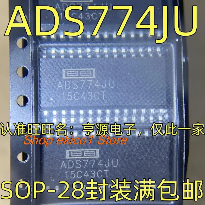 Originalus akcijų ADS774JU SVP-28 IC 