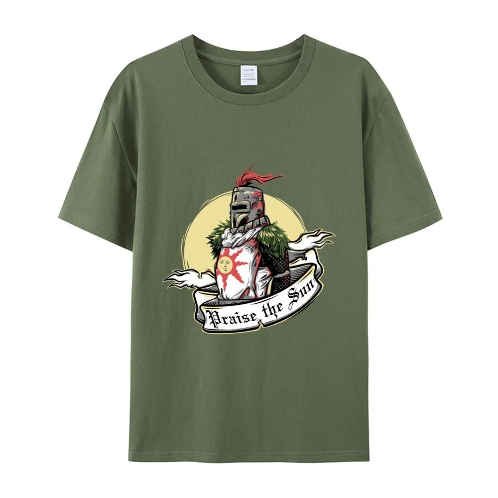 Tamsoje Sielas Aukštos Kokybės Medvilnės ES dydis marškinėliai komiksų vyrai Tee grafinis vyro drabužius