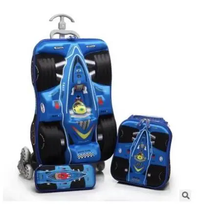 Vaikai Mokyklos ratinių kuprinės, Krepšiai berniukų kelionės vežimėlio maišeliai Vaikams, bagažo lagaminas Mokyklos Mochila Transportavimo Krepšiai su ratukais