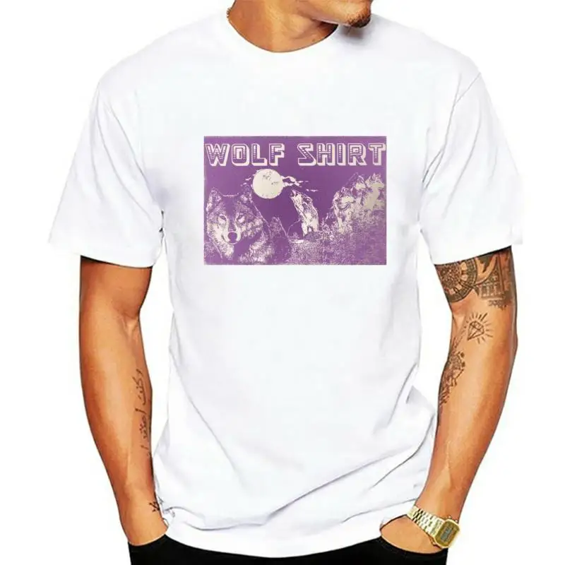 Vilkas Shirt grafikos marškinėlius hipster ironiška hipster grafinis tee ironiška, marškinėliai threadless projektoriaus ekranas spausdinti humoro dovana
