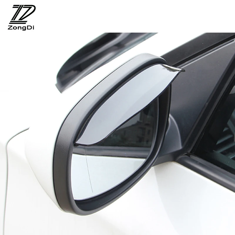 ZD 1Pc Automobilio galinio vaizdo veidrodėlis, lietaus antakių Lietaus, Honda civic, Opel astra h j g Peugeot 307 
