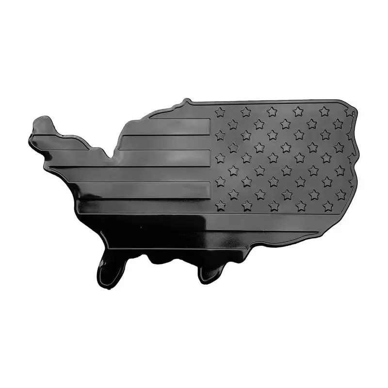 Šalies Lipdukai 3D Efektas Automobilių Lipdukai MUMS Decal Vandeniui Automobilių Lipdukai UV Apsauga Žemėlapis Lipdukas Su dvipuse Juosta, Jungtinių amerikos valstijų